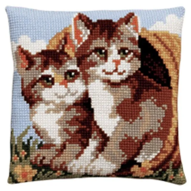 punto-de-cruz-cojin-pako-gatos ...