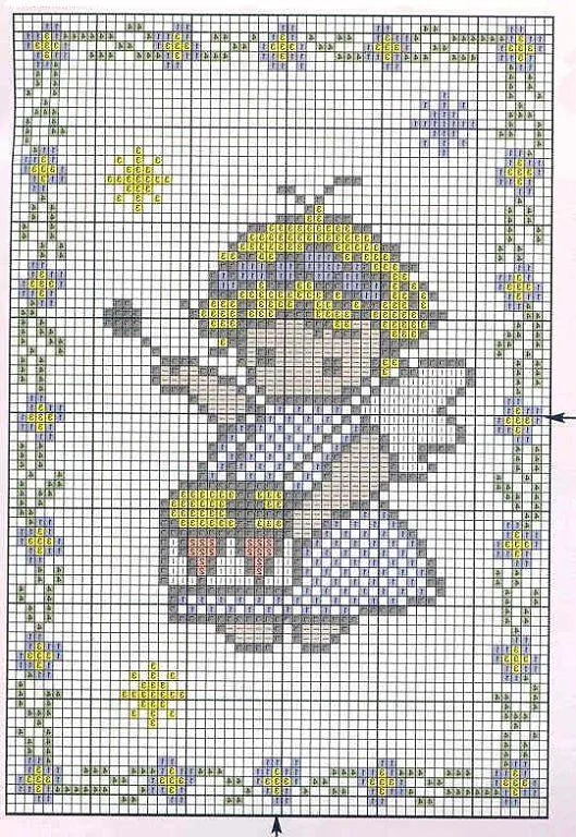 angelitos punto de cruz (4) | Aprender manualidades es facilisimo. angelitos punto de cruz (4) | Aprender manualidades es facilisimo.