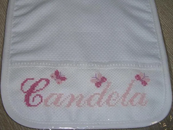 todo en punto de cruz: BABEROS PARA CANDELA todo en punto de cruz: BABEROS PARA CANDELA