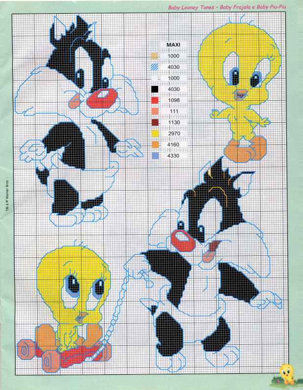 PUNTO DE CRUZ: Baby Looney Tunes « Variasmanualidades's Blog PUNTO DE CRUZ: Baby Looney Tunes « Variasmanualidades's Blog