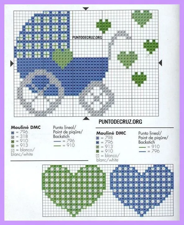 ▷ PUNTO DE CRUZ PARA BEBÉS: ¡Los mejores gráficos!