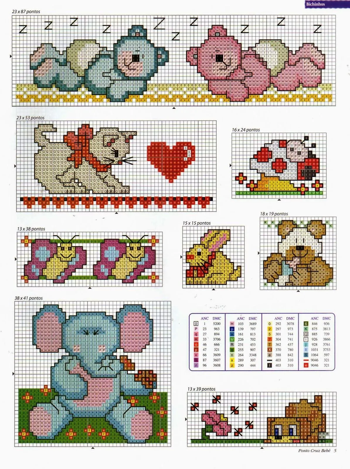 Punto de Cruz para bebes | Revistas de manualidades Gratis Punto de Cruz para bebes | Revistas de manualidades Gratis