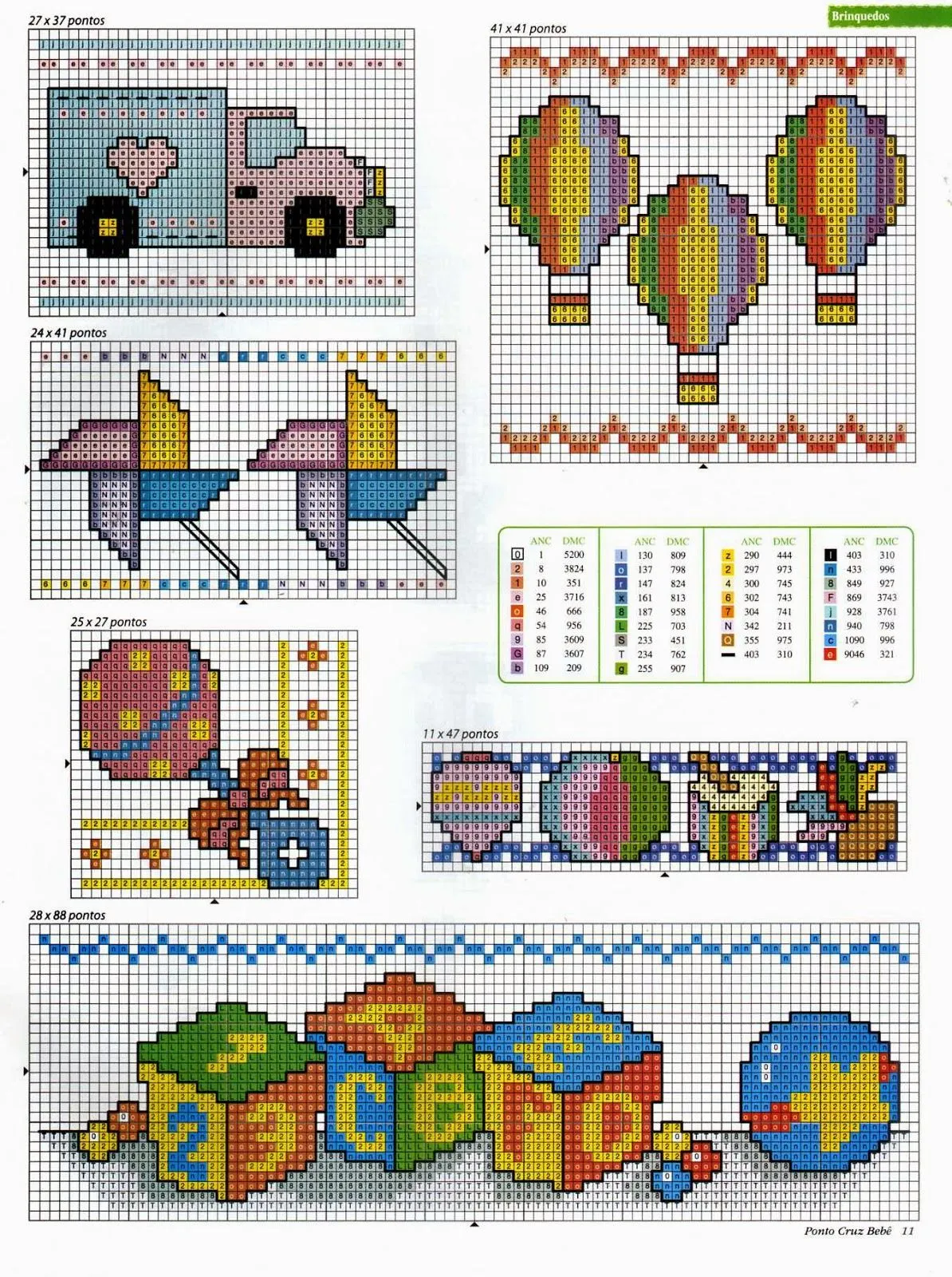Punto de Cruz para bebes | Revistas de manualidades Gratis Punto de Cruz para bebes | Revistas de manualidades Gratis