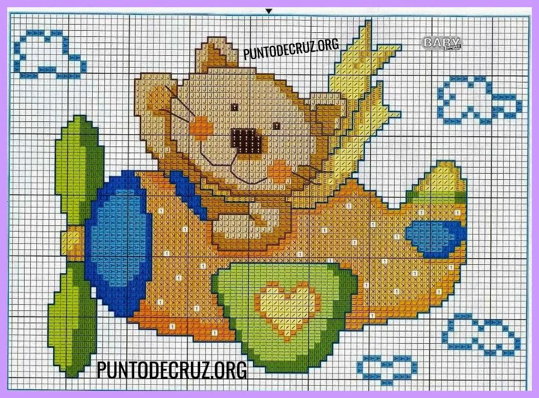 ▷ PUNTO DE CRUZ: CENEFAS INFANTILES ¡Mejores gráficos! ▷ PUNTO DE CRUZ: CENEFAS INFANTILES ¡Mejores gráficos!