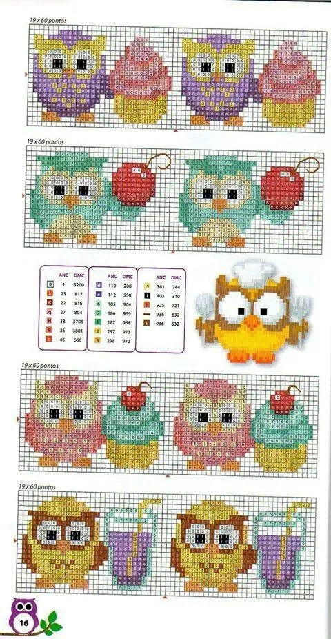 Punto de cruz | Desenhos de ponto Cruz | Pinterest | Owl, Cruces y ... Punto de cruz | Desenhos de ponto Cruz | Pinterest | Owl, Cruces y ...