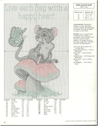 Punto de cruz esquemas de animales, caballo, ardilla, etc | Punto ...