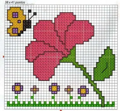Punto en cruz para principiantes - Imagui