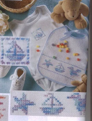 Motivos infantiles punto de cruz baberos - Imagui Motivos infantiles punto de cruz baberos - Imagui