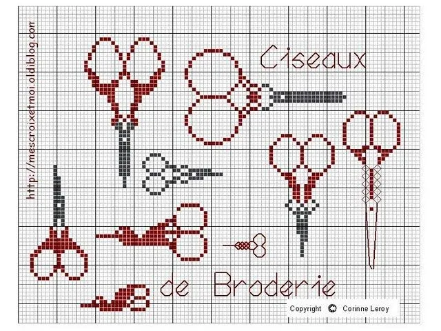 Punto de Cruz GRATIS: Costureros y minis de costura: IDEAS