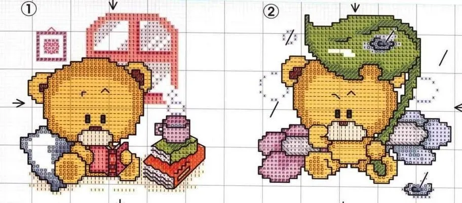 Punto de Cruz GRATIS: Infantiles | manualidades | Pinterest ...