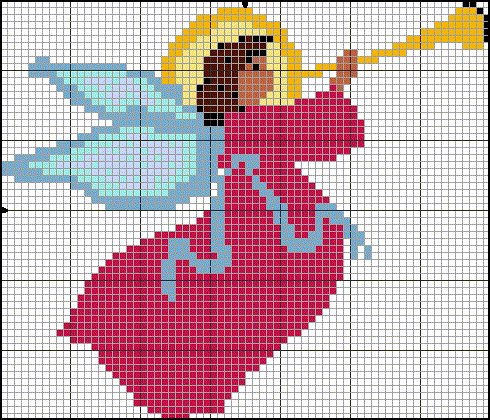 Punto de Cruz GRATIS: Mini graficos de Navidad muy sencillos Punto de Cruz GRATIS: Mini graficos de Navidad muy sencillos