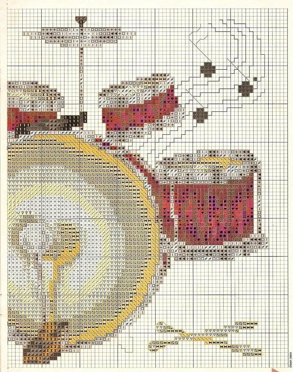 punto de cruz guitarra (3) | Aprender manualidades es facilisimo.com punto de cruz guitarra (3) | Aprender manualidades es facilisimo.com