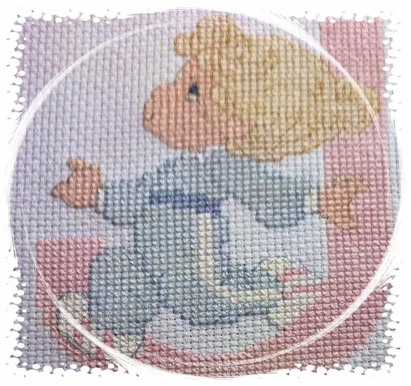 PUNTO DE CRUZ... MI HOBBY: PRECIOUS MOMENTS