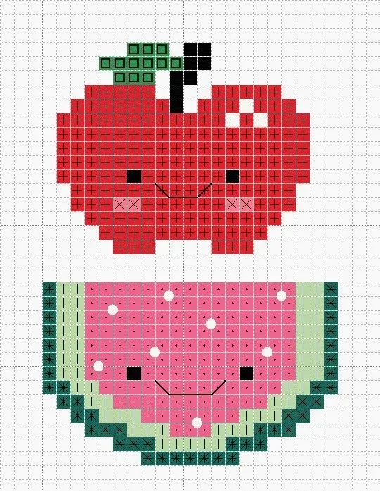 Punto de Cruz Kawaii | Silvi craft
