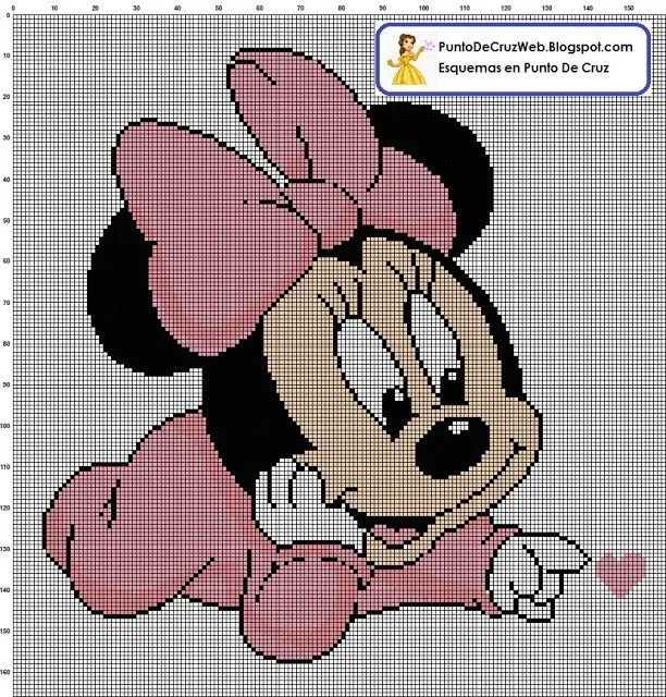 Punto De Cruz: Labor Pequeña Minnie | Punto de cruz, Minnie punto de cruz, Punto de cruz disney Punto De Cruz: Labor Pequeña Minnie | Punto de cruz, Minnie punto de cruz, Punto de cruz disney