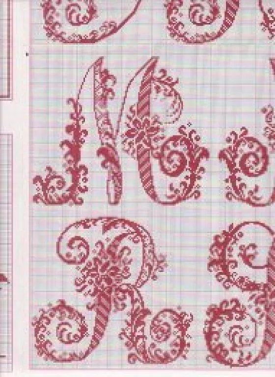 punto cruz letras (4) | Aprender manualidades es facilisimo.com punto cruz letras (4) | Aprender manualidades es facilisimo.com