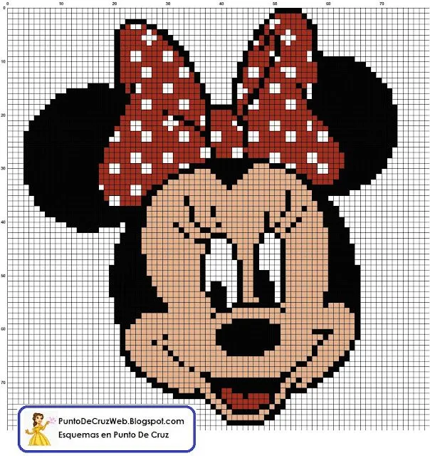 Punto De Cruz: minnie
