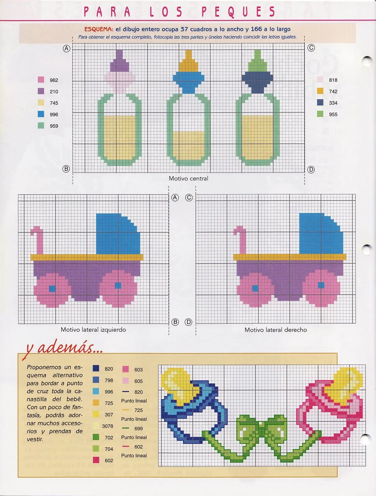 PUNTO DE CRUZ MOTIVOS INFANTILES - Imagui