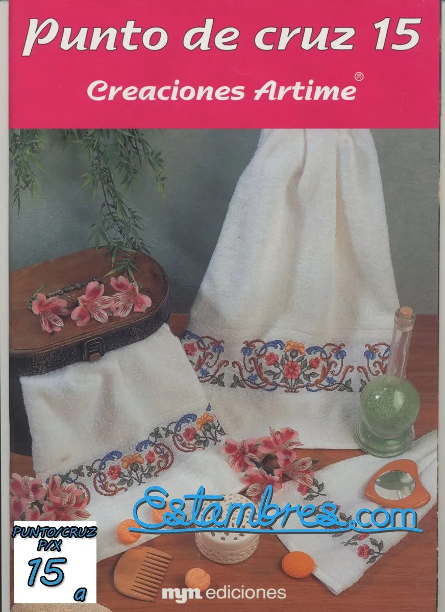 PUNTO DE CRUZ NO.15 - de Muestras y Motivos [Revista de Bordado Punto de  Cruz] - Estambres.com