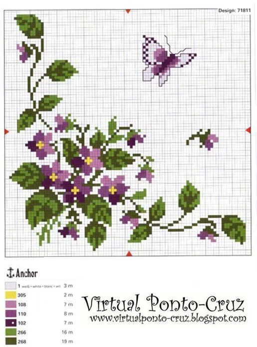 Punto de cruz on Pinterest | Punto Cruz, Cross Stitches and Cross ...