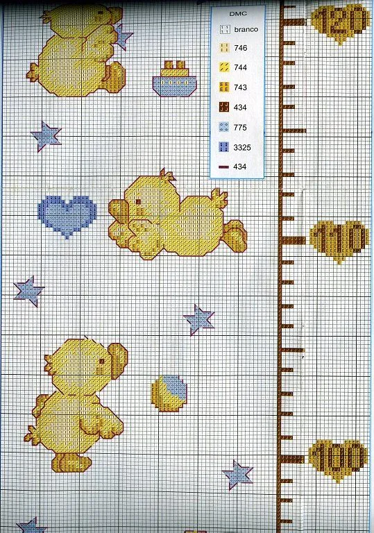 Punto cruz de patitos - Imagui