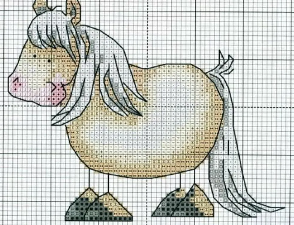 patrones animales punto cruz (4) | Aprender manualidades es ... patrones animales punto cruz (4) | Aprender manualidades es ...