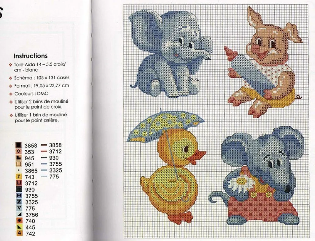 patrones animales punto de cruz | Aprender manualidades es facilisimo. patrones animales punto de cruz | Aprender manualidades es facilisimo.