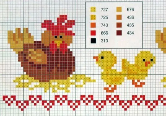 GALLINA HERMOSA Y DOS POLLITOS | GRAIRUART14 | Pinterest | Punto ... GALLINA HERMOSA Y DOS POLLITOS | GRAIRUART14 | Pinterest | Punto ...