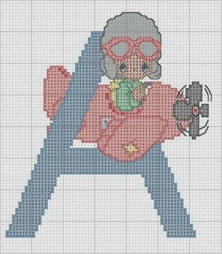 Punto de cruz precious moments on Pinterest | Punto De Cruz ...