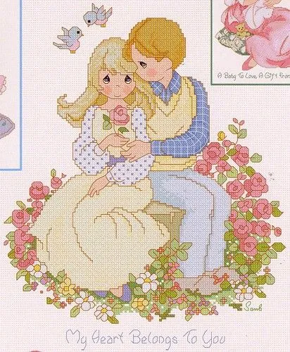 Punto de cruz Precious Moments patrones gratis - Imagui Punto de cruz Precious Moments patrones gratis - Imagui