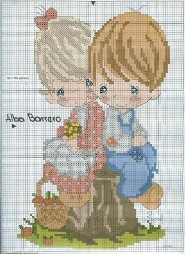 24 jpg precious moments 02 patrones punto cruz de precious moments ... 24 jpg precious moments 02 patrones punto cruz de precious moments ...