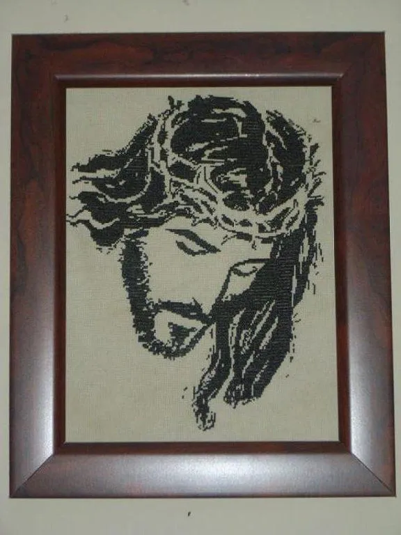 punto de cruz religioso | Aprender manualidades es facilisimo.com