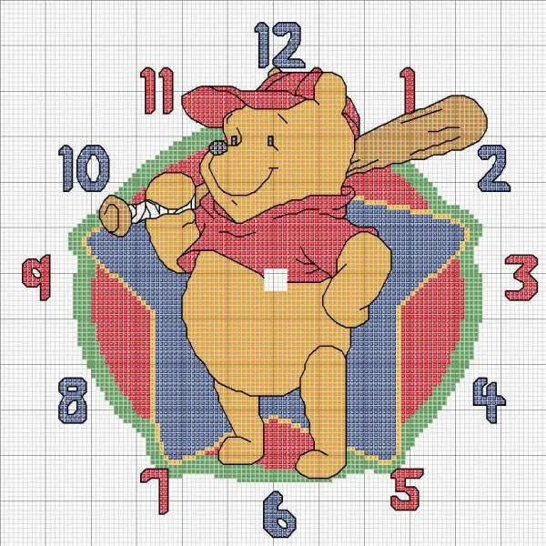Punto Cruz: Winnie Pooh - Aprende Punto Cruz Punto Cruz: Winnie Pooh - Aprende Punto Cruz