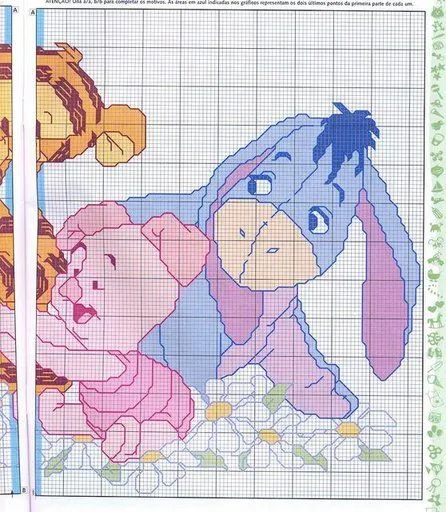 Punto cruz winnie the pooh - Imagui