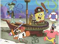Punto de Cruz - www.ekiosko.com: BOB ESPONJA PIRATA Punto de Cruz - www.ekiosko.com: BOB ESPONJA PIRATA