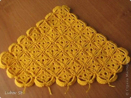 Punto mandarina crochet - Imagui