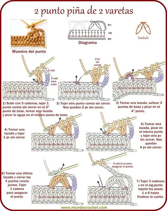 punto pina crochet-otakulandia.es (3) | Otakulandia.es punto pina crochet-otakulandia.es (3) | Otakulandia.es