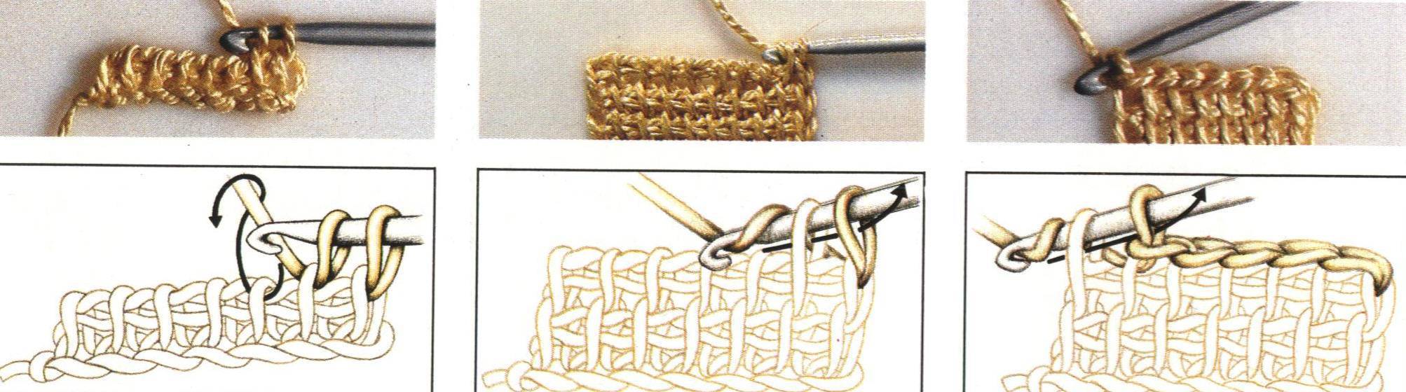 Punto tunecino de tejido a ganchillo :: Tejer punto tunecino a crochet Punto tunecino de tejido a ganchillo :: Tejer punto tunecino a crochet