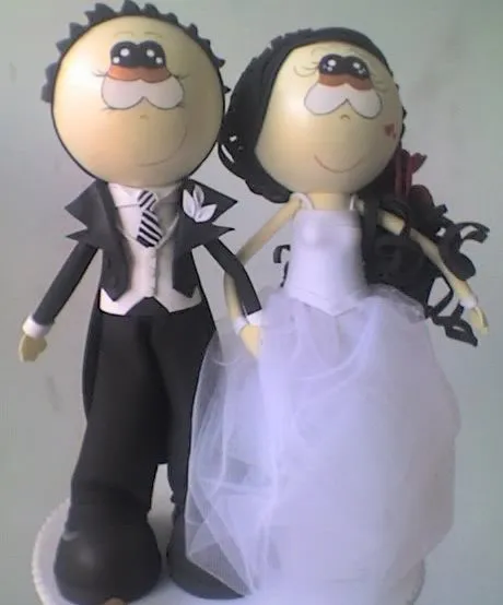 Puntoartes: Novios fofuchos!!!