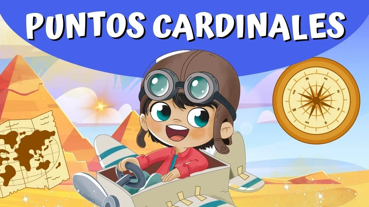 los puntos cardinales portada - Juegos infantiles