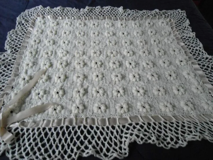 Puntos de crochet para mantas de bebé - Imagui | Mantas- Pañoletas ... Puntos de crochet para mantas de bebé - Imagui | Mantas- Pañoletas ...