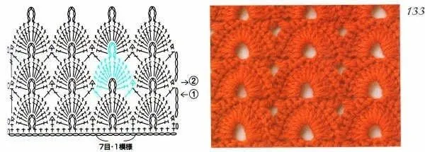 Puntos a crochet Muestras ~ Solountip.com