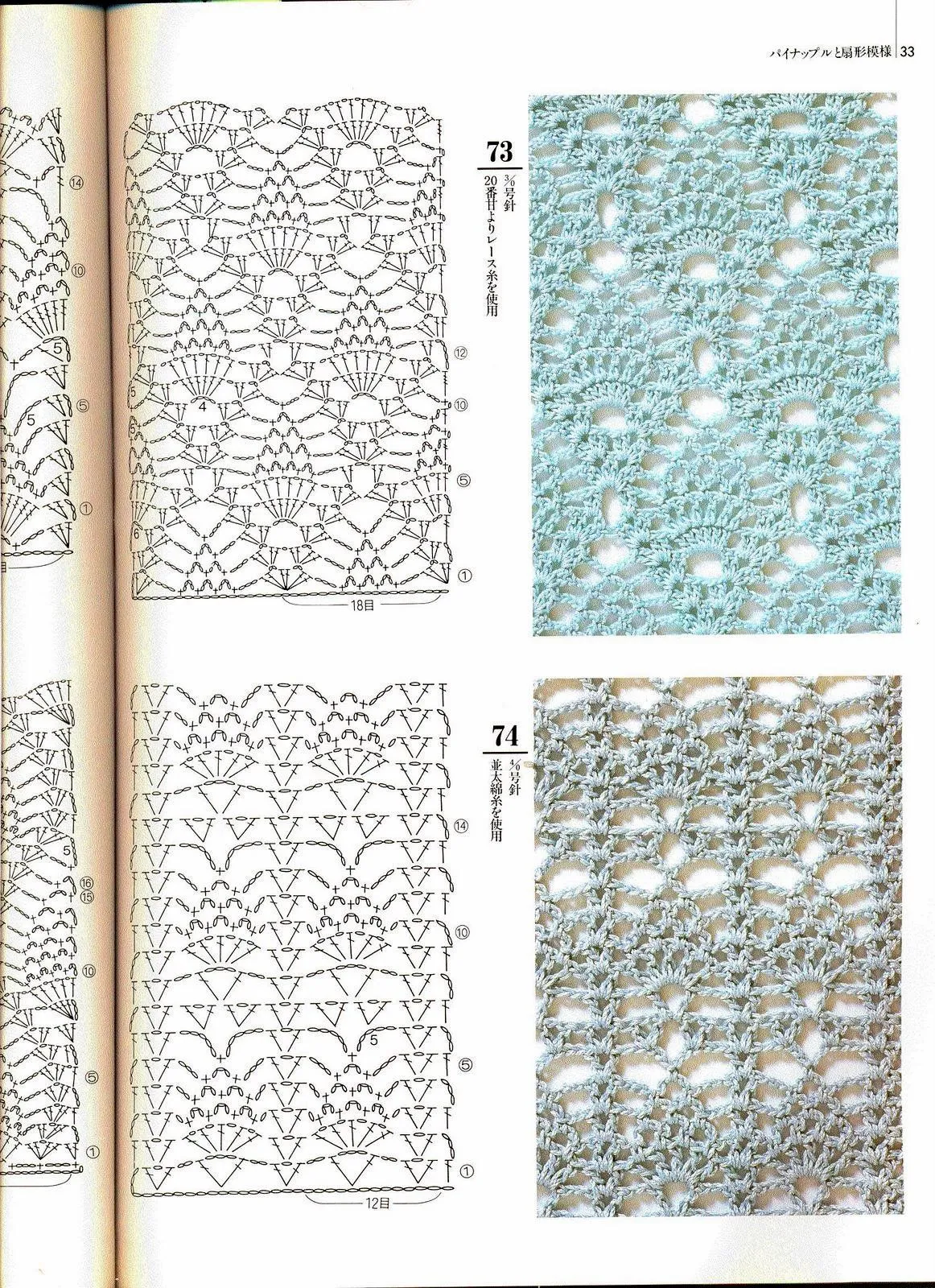 SOLO PUNTOS: Crochet puntos calados