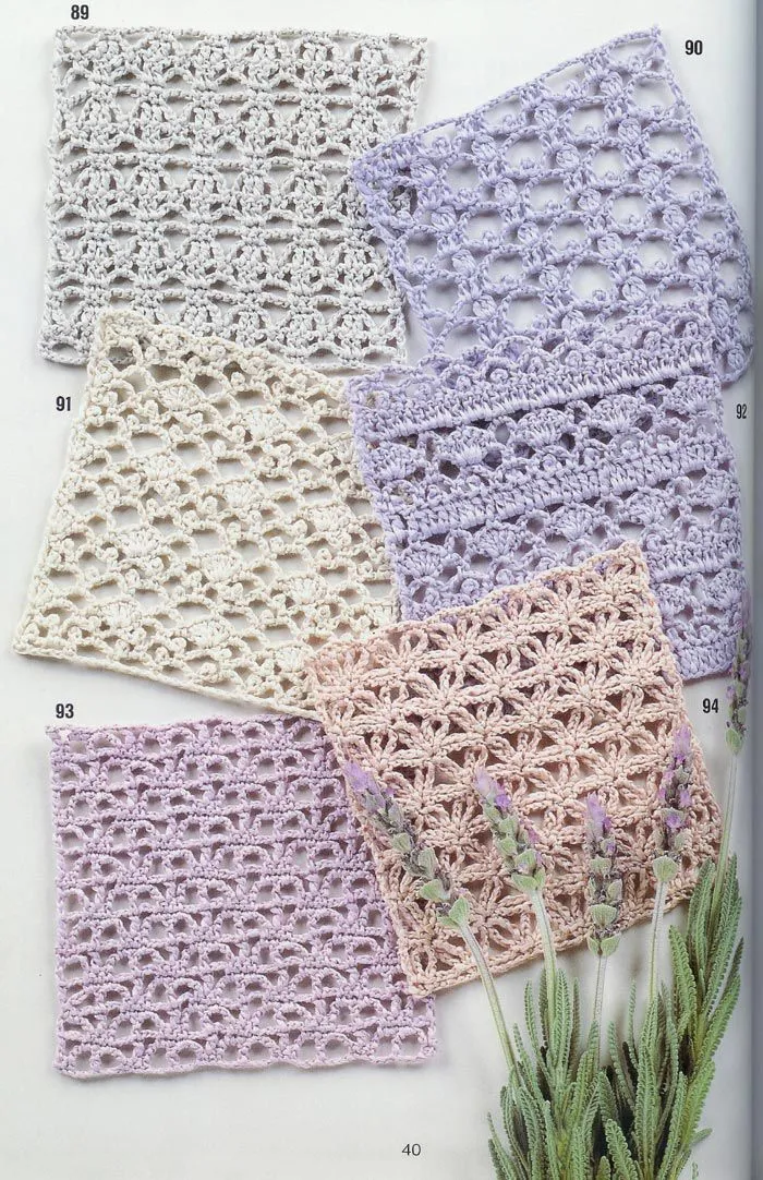 SOLO PUNTOS: Crochet puntos calados | MUESTRAS DE CROCHET | Pinterest SOLO PUNTOS: Crochet puntos calados | MUESTRAS DE CROCHET | Pinterest