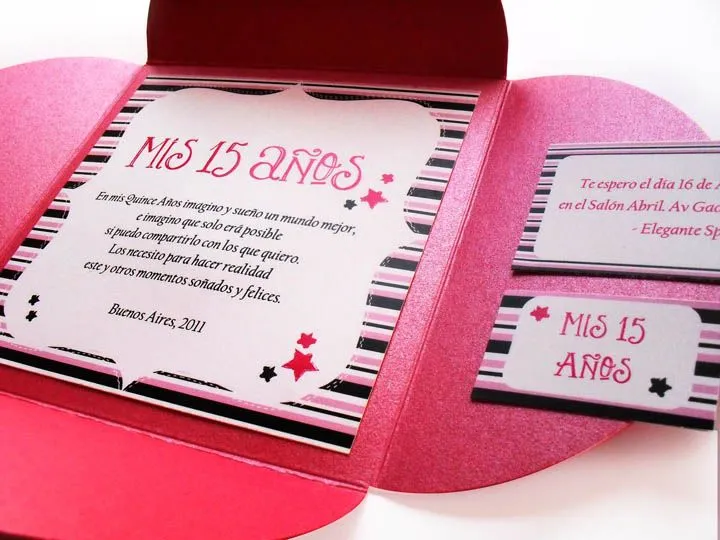 PuntoSur | Gráfica para Eventos: Invitación para 15 años - Sobre ... PuntoSur | Gráfica para Eventos: Invitación para 15 años - Sobre ...