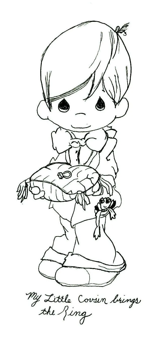 PURAS COSAS LINDAS: Precious moment para colorear PURAS COSAS LINDAS: Precious moment para colorear