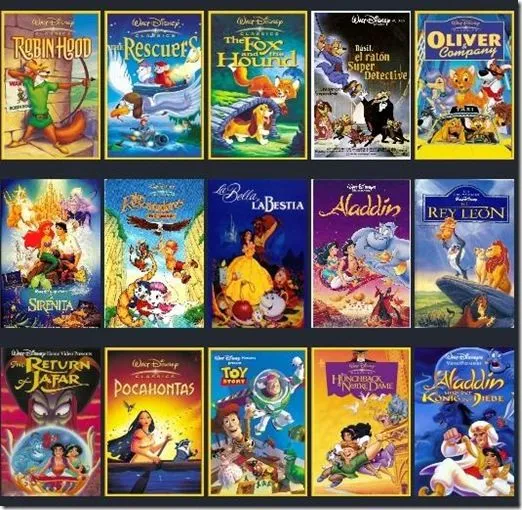 PURAS PELICULAS DISNEY | TOMMY.