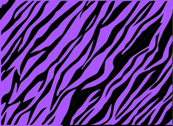 Purple And Black Zebra Print Clip Art at Clker.com - vector clip ...