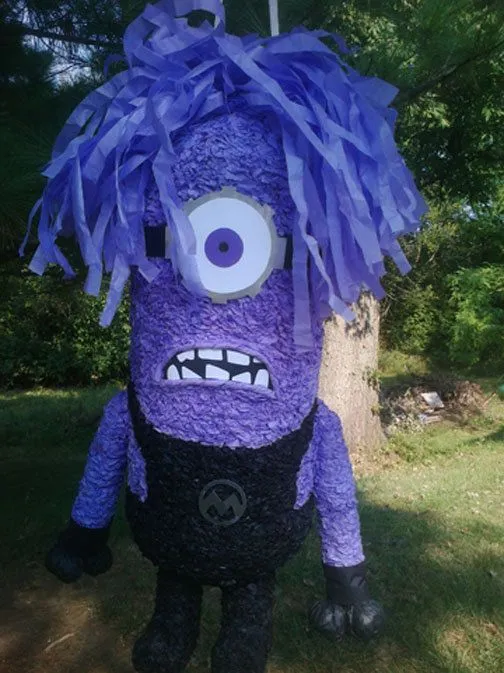 Purple Minion - pinata | Purple Minions, Minions and Purple