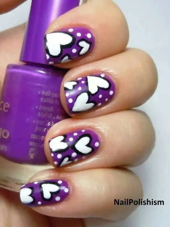 Purple #Nails #uñas color #purpura #indigo #morado #violeta | love ... Purple #Nails #uñas color #purpura #indigo #morado #violeta | love ...